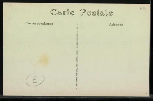 AK Tunis, Terminus des Trams Goulette-Marsa, Strassenbahn