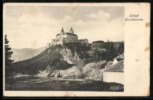 AK Forchtenstein, Schloss Forchtenstein mit Umgebung