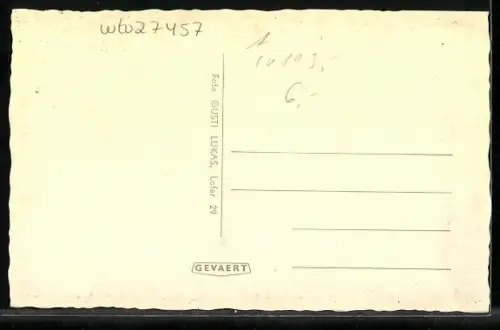 AK Lofer, Totalansicht mit Reitergebirge