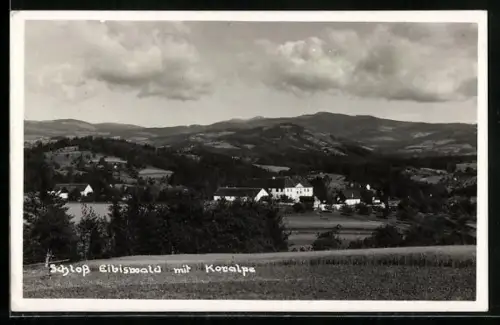AK Eibiswald, Schloss Eibiswald mit Koralpe