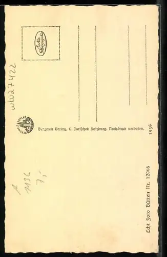 AK St. Gilgen, Ortschaft gegen Sparber und Rettenkogel