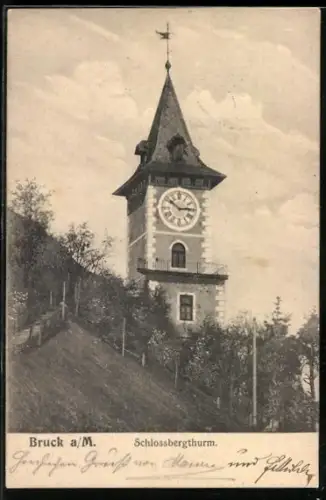 AK Bruck a/M., Schlossbergthurm