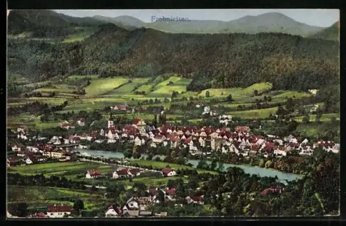 AK Frohnleiten, Totalansicht aus der Vogelschau