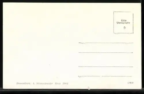 AK Graz, Teilansicht mit Herzjesukirche aus der Vogelschau