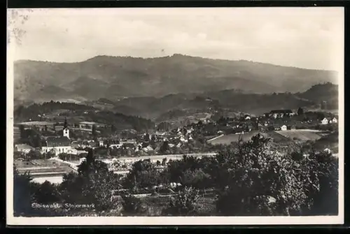 AK Eibiswald /Steiermark, Totalansicht aus der Vogelschau