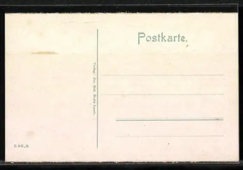 AK Maria Laach, Abtei mit See aus der Vogelschau