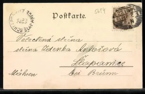 AK Graz, Hauptplatz aus der Vogelschau, mit Denkmal u. Marktbetrieb, Uhrturm