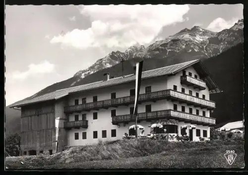 AK Neustift im Stubaital, Neder, Gasthaus-Pension Alpenhof