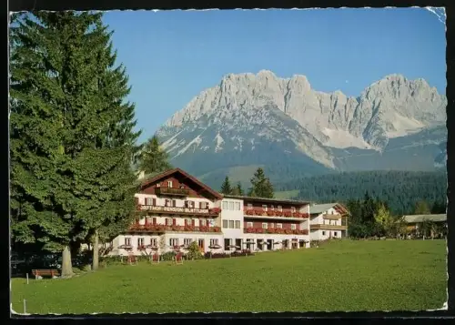 AK Going am Wilden Kaiser, Hotel-Pension Blattlhof L. Oberleitner