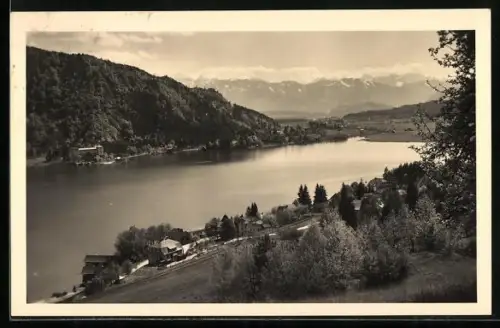 AK Annenheim am Ossiachersee, Ortsansicht aus der Vogelschau