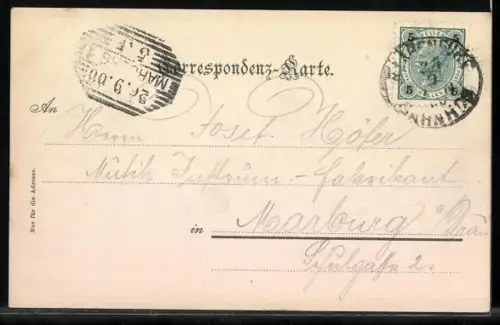 AK Raibl, Raibler-See, Seepartie mit Insel u. Bergpanorama