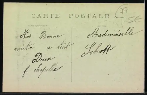 AK La Ferté-sous-Jouarre /S.-et-M., Station bombardement après l`attaque