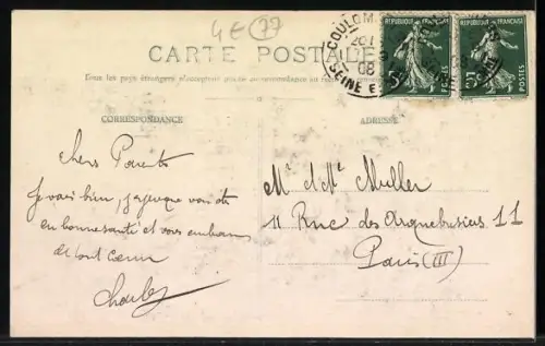 AK Coulommiers, Le 76e Régiment d`Infanterie aux manoeuvres