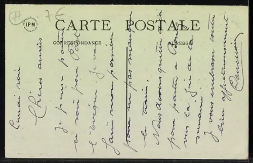 AK Lieusaint /S.-et-M., Hôtel du « Courrier de Lyon » et rue bordée d`arbres