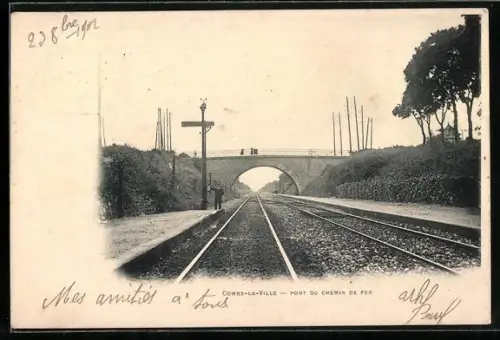 AK Combs-la-Ville, Pont du chemin de fer