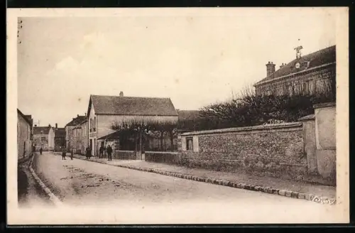 AK Fleury-en-Bière /S.-et-M., Rue de Paris