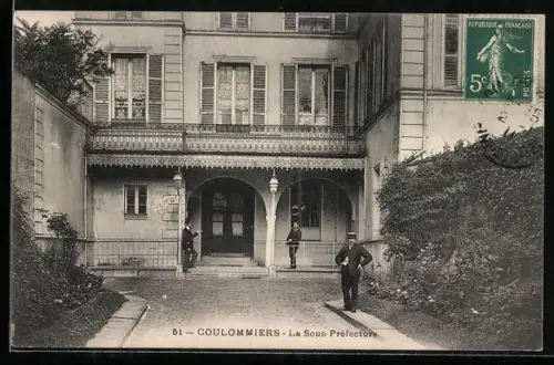 AK Coulommiers, La Sous-Préfecture