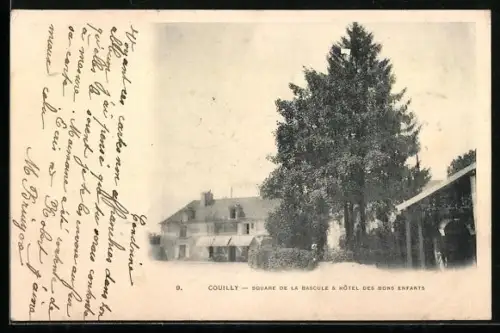 AK Couilly, Square de la Bascule & Hôtel des Bons Enfants