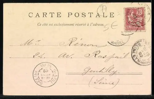 AK Nangis, Le carrefour un jour de marché