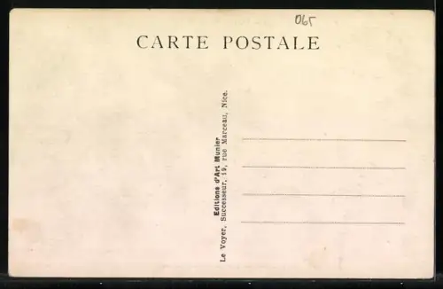 AK Grasse, Vue générale, côté est, un enfant dans l`herbe