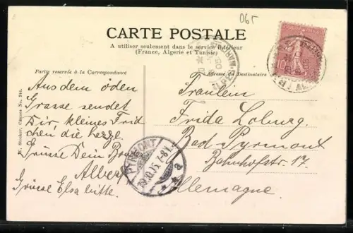 AK Théoule, Route de la Nouvelle Corniche