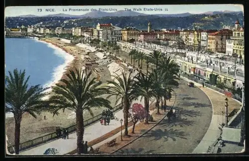 AK Nice, La Promenade des Etats-Unis