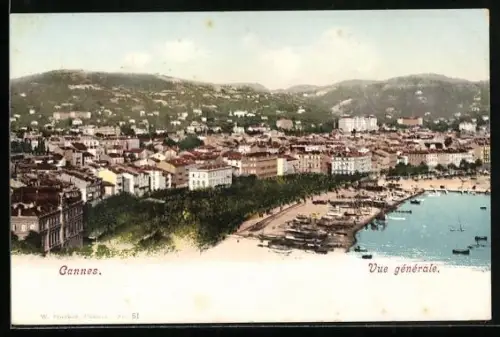 AK Cannes, Vue générale