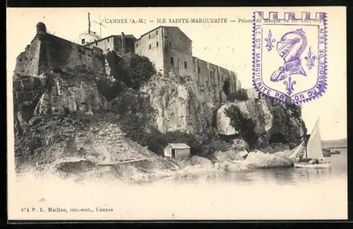 AK Cannes /A.-M., Ile Sainte-Marguerite, Prison du Masque de fer 1687-1698