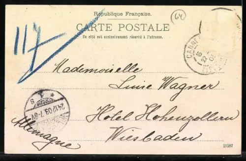 AK Cannes, Boulevard de la Croisette