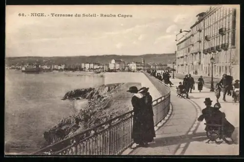 AK Nice, Terrasse du Soleil, Rauba Capeu