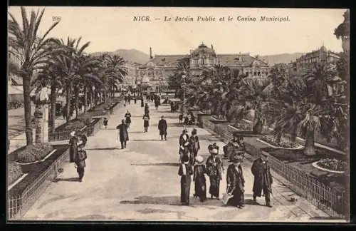 AK Nice, Le Jardin Public et le Casino Municipal