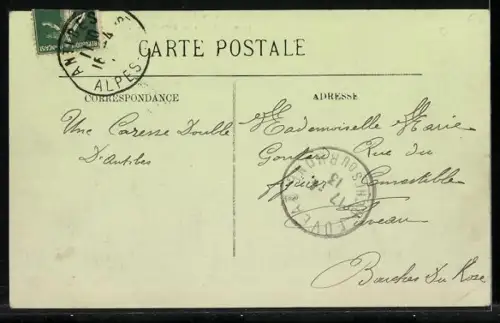 AK Cap d`Antibes, Villa Eilenroc, Promenade dans les Rochers