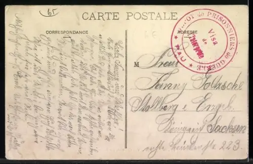 AK Barèges, Vue Générale sur Saint-Justin