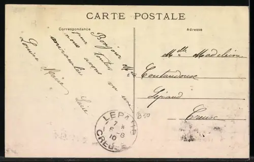 AK Lourdes, Les Pyrénées, L`Embarcadère et le Lac