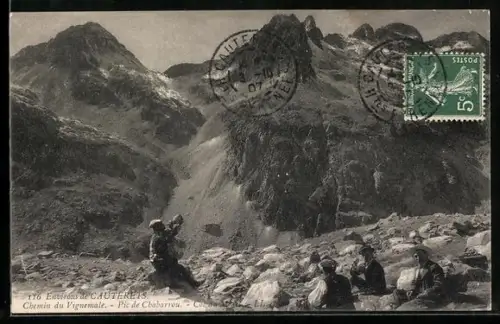 AK Cauterets, Chemin du Vignemale, Pic de Chabarrou, Col du Mulet