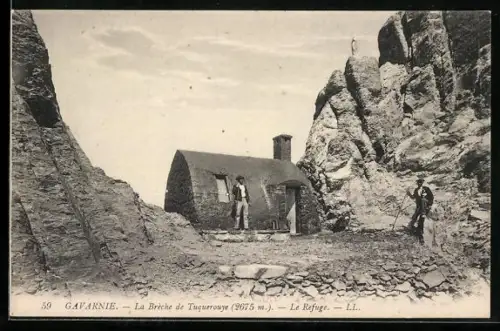 AK Gavarnie, La Brèche de Tuquerouye, Le Refuge
