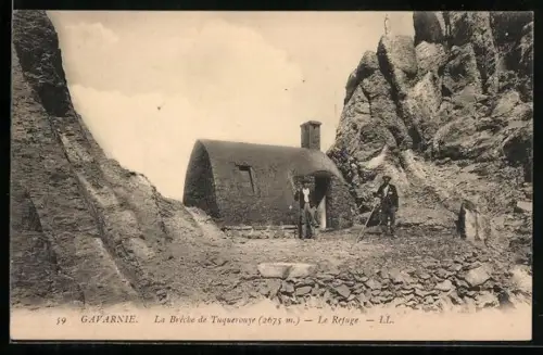 AK Gavarnie, La Brêche de Tuquerouye, Le Refuge