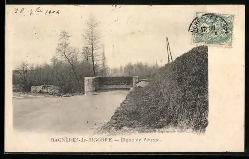 AK Bagnère-de-Bigorre, Digue de Pouzac