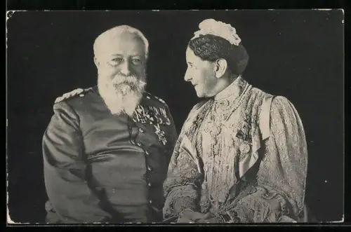 AK Grossherzogpaar von Baden