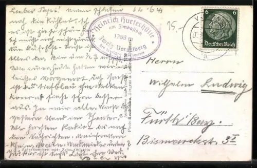 AK Murmeltier in den Bergen