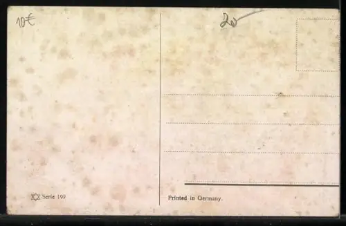 Künstler-AK Hahn mit Pfau und Truthahn