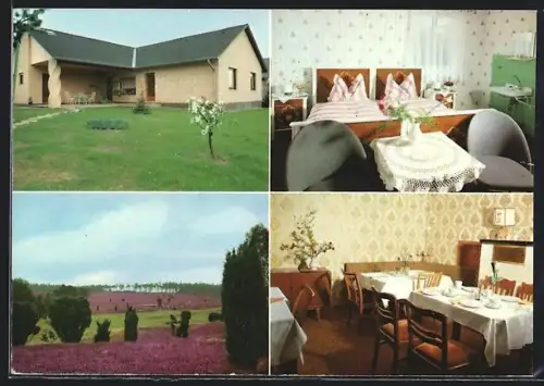 AK Behringen / Lüneburger Heide, Pension Arndt, Interieur, Exterieur und Natur