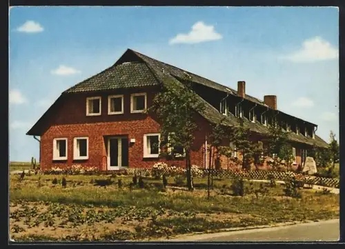 AK Behringen /Lüneburger Heide, Ferienheim des D.B.S.V. Grevenbroch, Haus Heidhof aus der Aussenansicht
