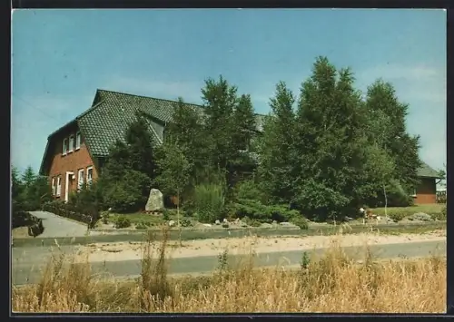 AK Behringen /Lüneburger Heide, Haus Heidhof in der Aussenansicht