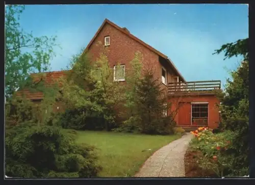 AK Behringen / Lüneburger Heide, Pension Arndt in der Volkwardingerstrasse 10, Aussenperspektive