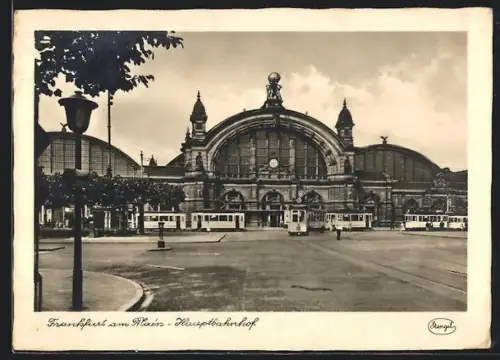 AK Frankfurt am Main, Hauptbahnhof