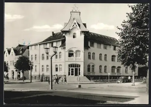 AK Zinnowitz, Blick auf das Erholungsheim Ernst Schneller