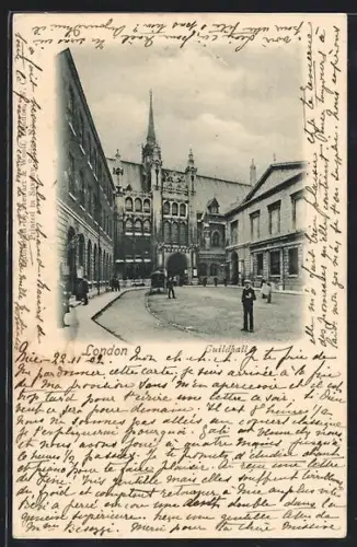 AK London, View of the Guildhall