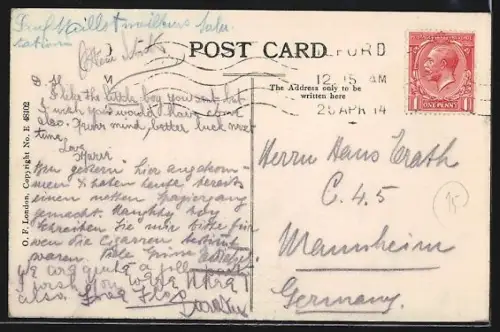 AK London, Fleet Street and Law Courts