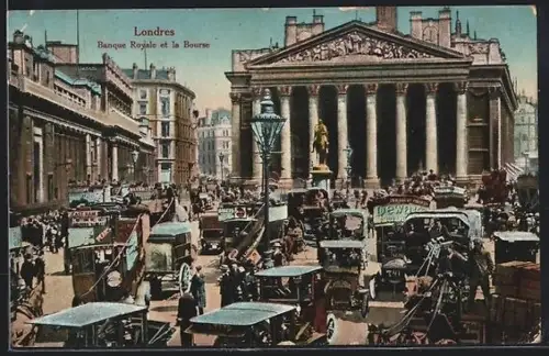 AK Londres, Banque Royal et la Bourse